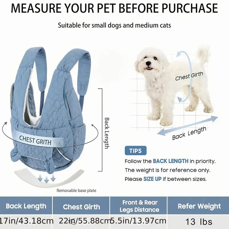 Front-Facing Pet Backpack