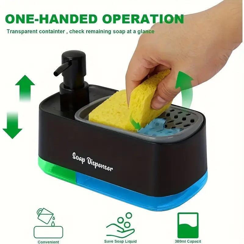 Multi-Functional Dish Soap Dispenser