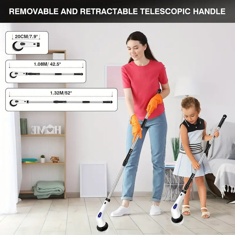 Cordless Electric Spin Scrubber