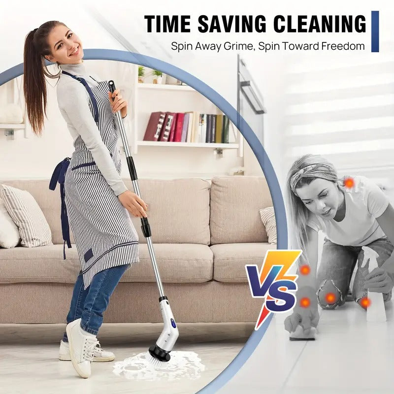 Cordless Electric Spin Scrubber
