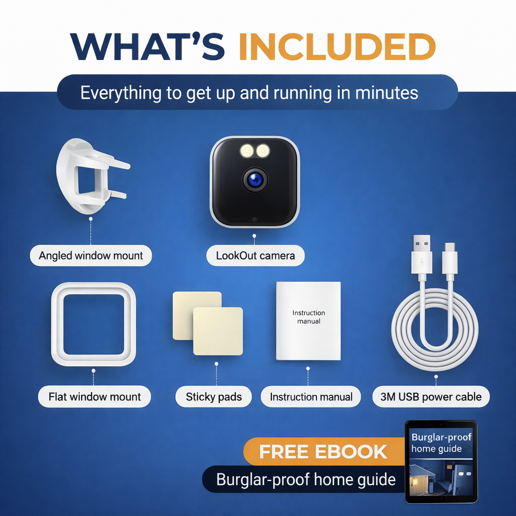 Indoor Window Security Camera