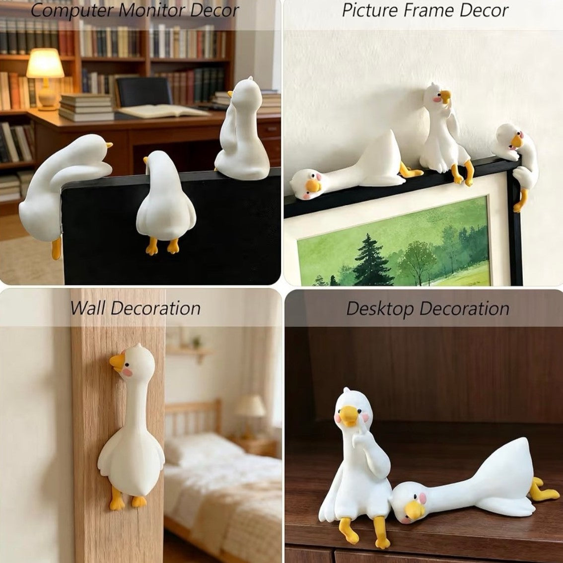Small Office Quacking Duck Decorations