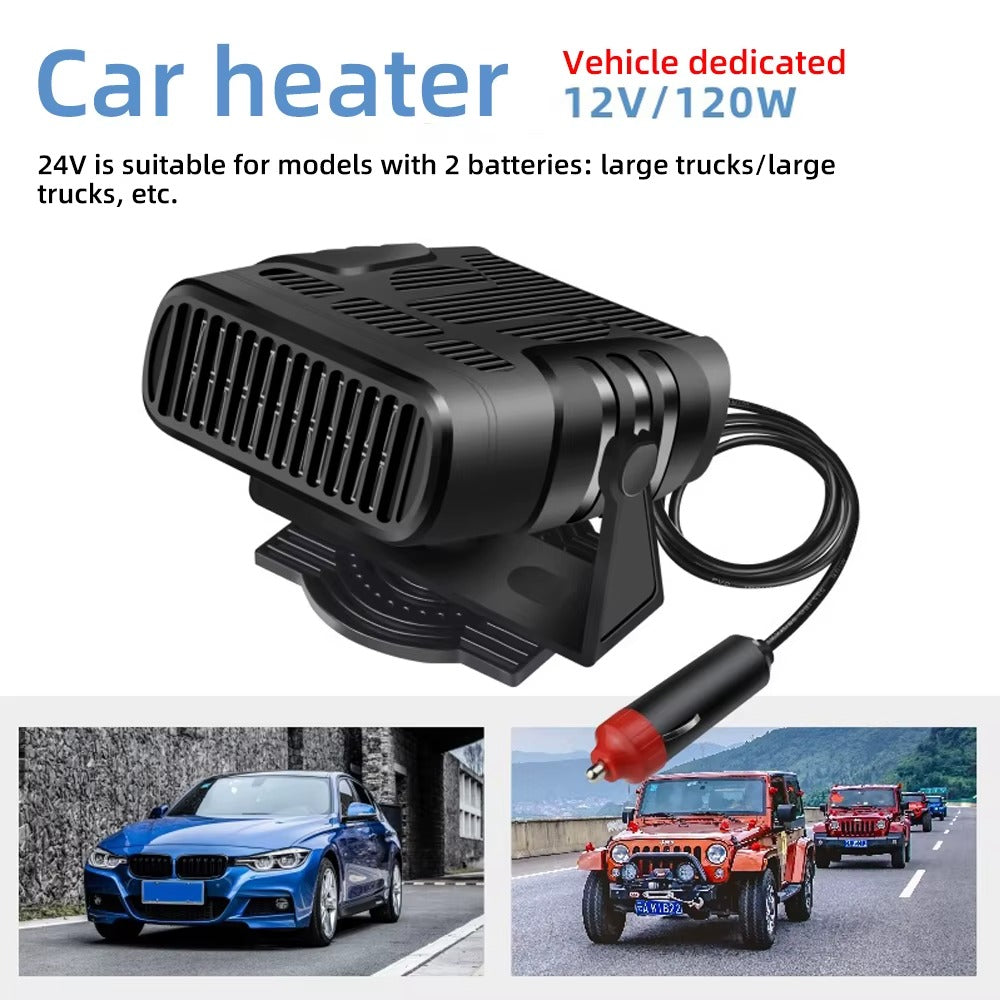 Quick Car Heater Defroster Combo