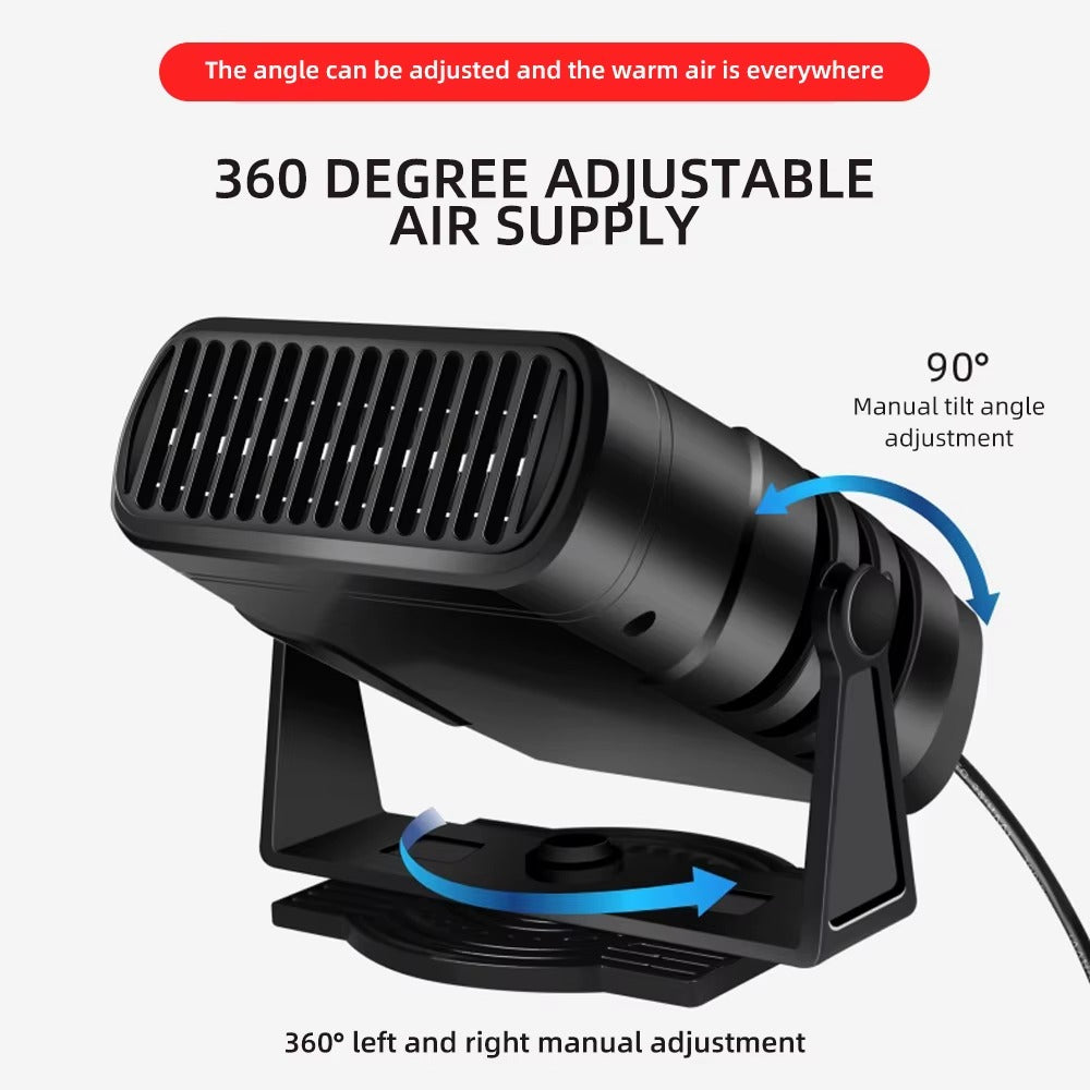 Quick Car Heater Defroster Combo