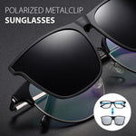 Polarized Clip-On Flip-Up Sunglasses