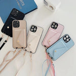 Women's Phone Wallet Shoulder Bag with Card Slots Adjustable Strap Wristlet Pouch for iPhone Daily Essentials Organizer