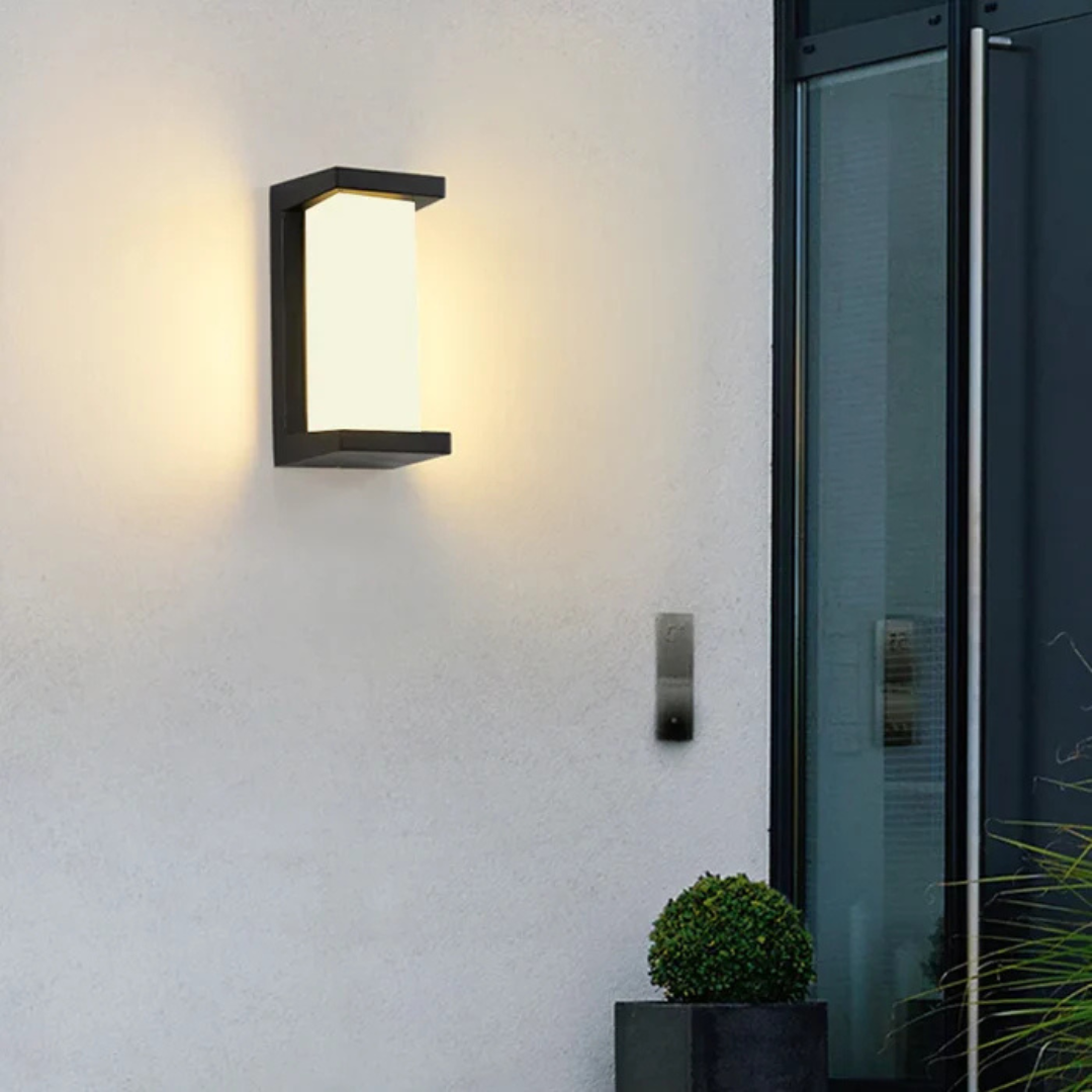 Outdoor Motion Sensor LED Wall Light