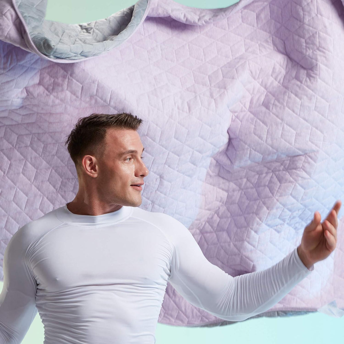Dotisk Cooling Blanket | Lightweight Dual-Sided Design for Hot Sleepers - Cozy Summer Throw for Comfort and Breathability