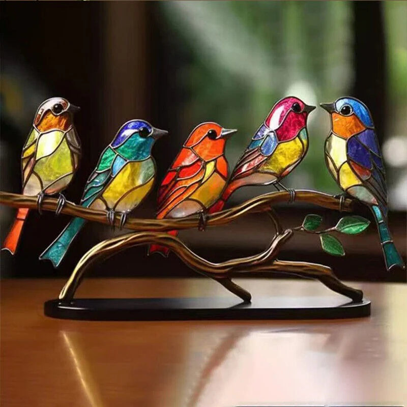 Birds on Branches Ornaments