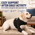 Dotisk Senior Dog Shoulder & Front Leg Support Brace for Cold Walks & Daily Comfort