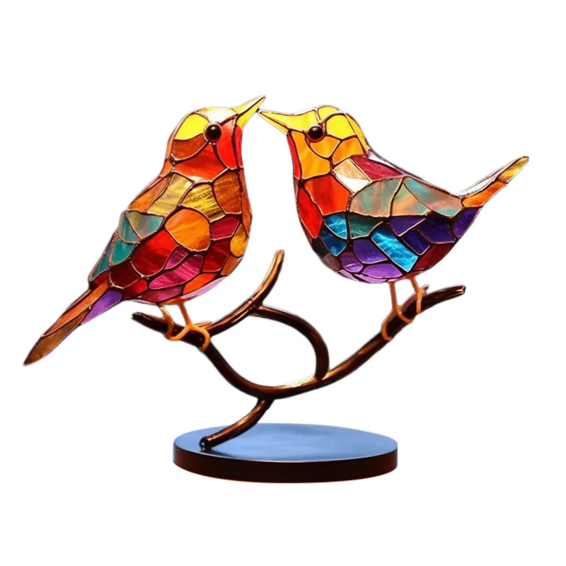 Birds on Branches Ornaments