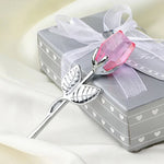 Mini Crystal Rose with Gift Box