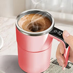 Intelligent Coffee Mug with Stirrer and Temp Control