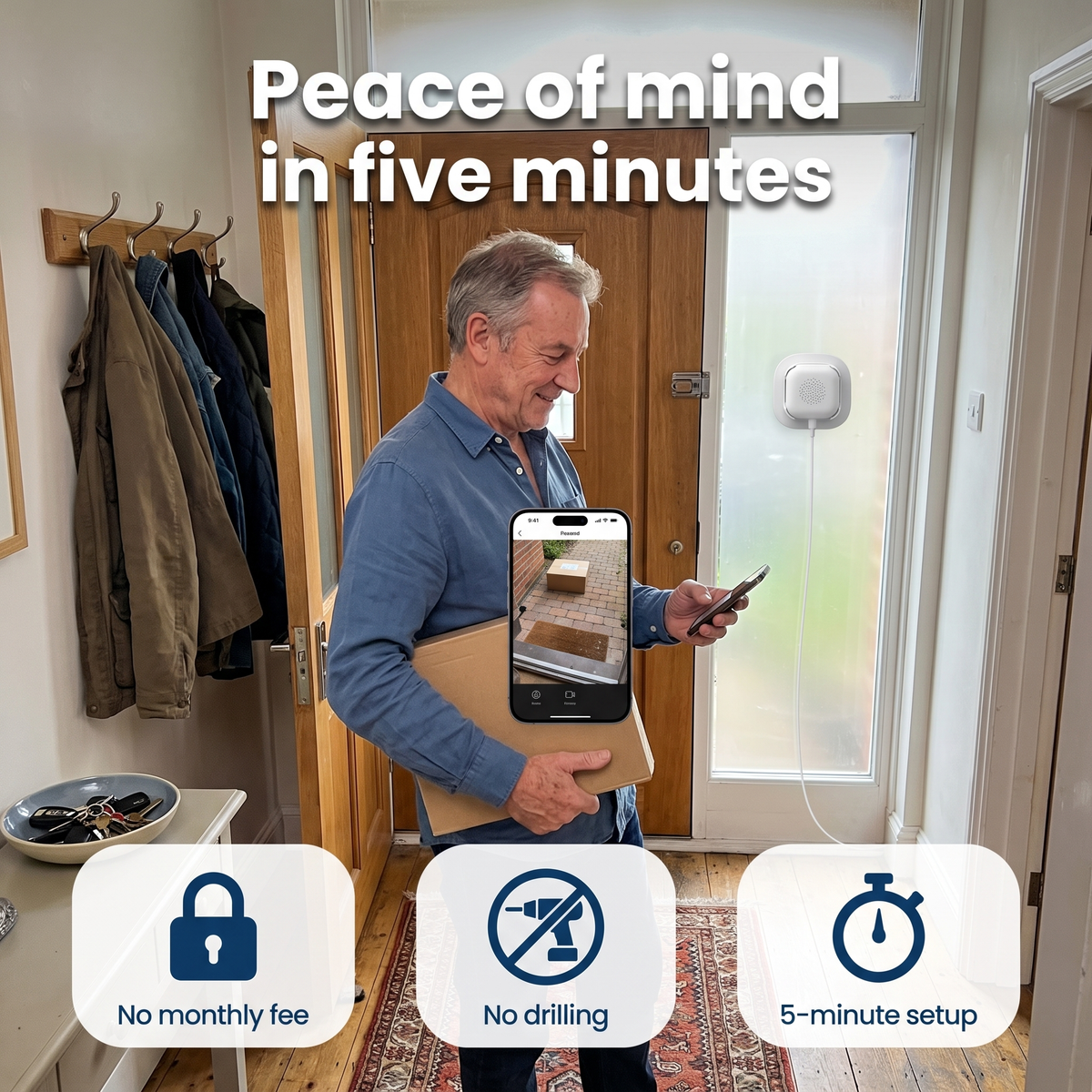 Indoor Window Security Camera