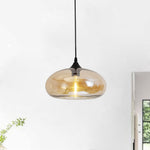 Glass Pendant Light Nordic Modern Hanging Fixture Adjustable Cord Bedroom Dining Living Room E27 LED 110-240V Interior Lighting Decor Vase
