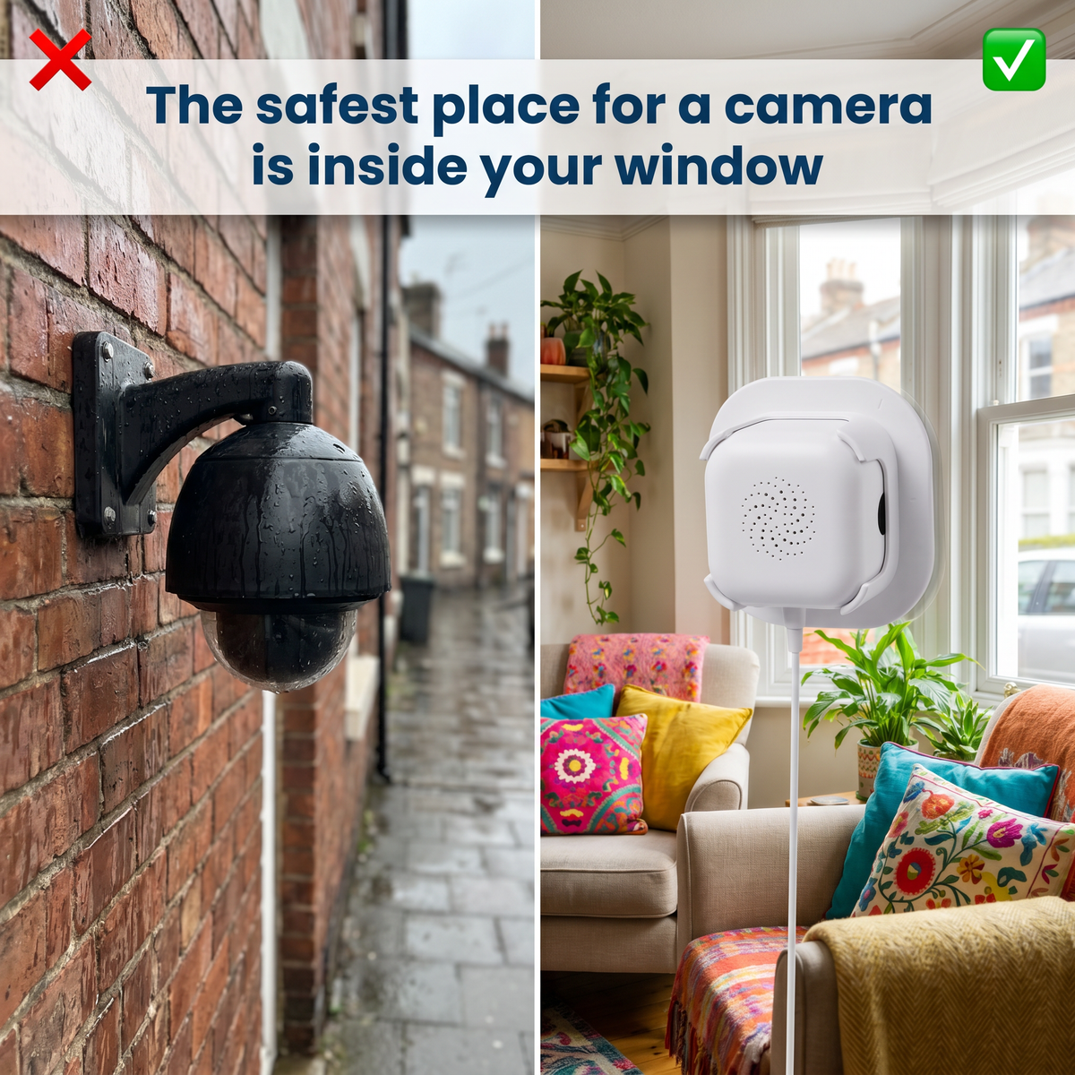 Indoor Window Security Camera