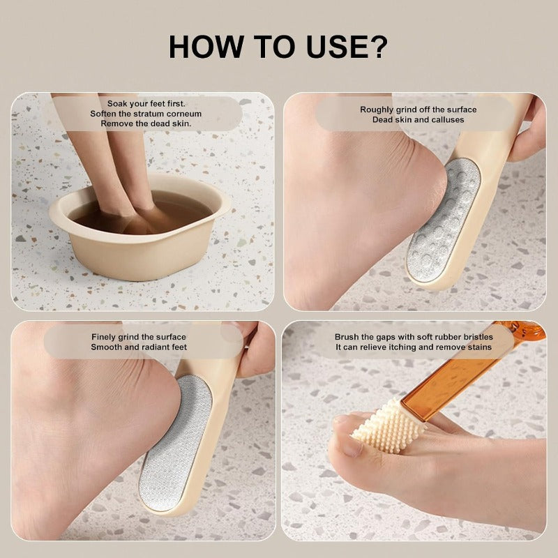 Exfoliating Double Sided Foot Scrubber