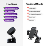 HyperMount Magnetic Phone Holder, for iPhone and Android