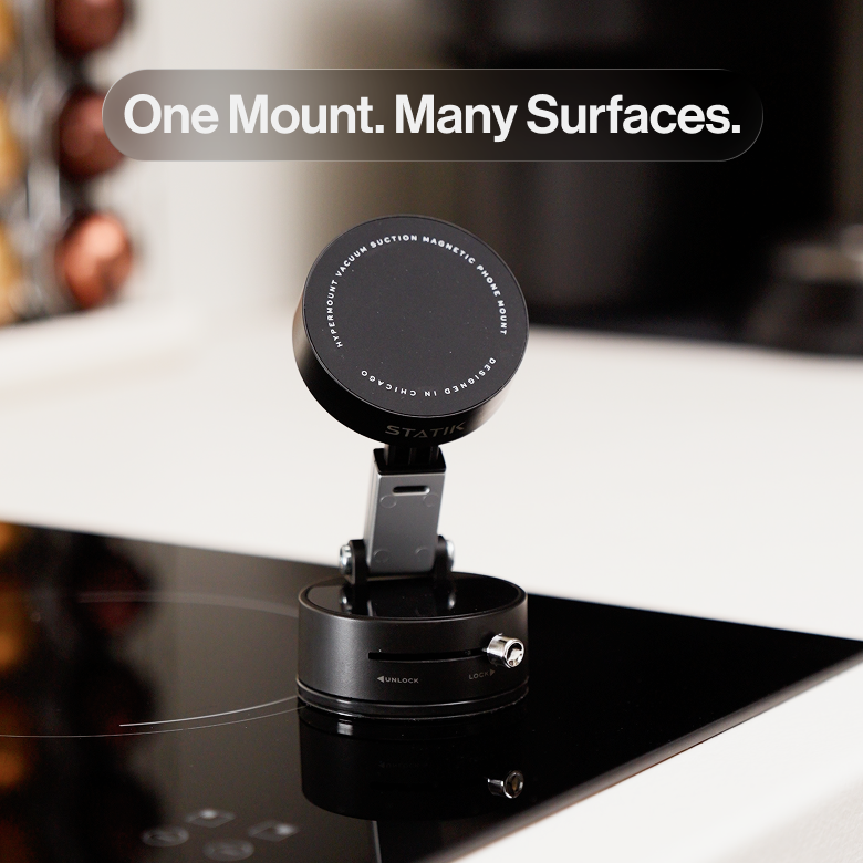 HyperMount Magnetic Phone Holder, for iPhone and Android