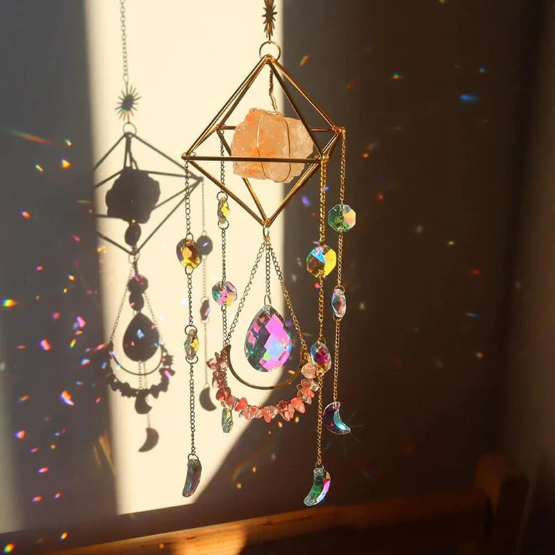 Colorful Gravel Decorative Pendant