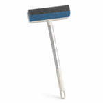 Double-Sided Microfiber and PVA Window Cleaning Brush (17.7-Inch Handle)