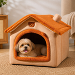 Dotisk Foldable & Washable Cozy Cave Pet Bed