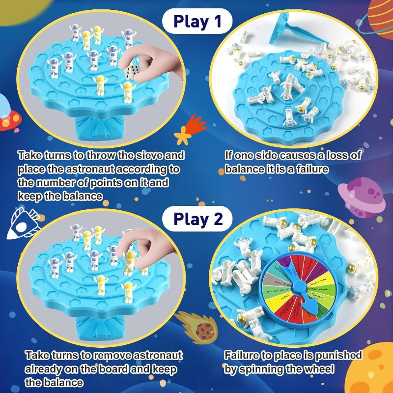 Fun Space Themed Balance Game for Kids