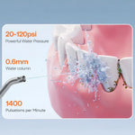 Cordless Water Flosser with 3 Pressure Modes for Travel & Home – Rechargeable Dental Irrigator for Braces, Gums & Deep Cleaning