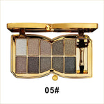 10-Color Glitter Eyeshadow Palette Shimmer Mineral Makeup for Parties Weddings Everyday Looks Highly Pigmented Long-Lasting Eye Shadow