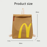 Fun Colorful Canvas Rucksack