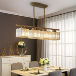 Hanging Fixture with Clear Glass Globes – 3 or 4 Bulb Multi-Head Suspension – Height Adjustable 14-28 in – Black or Gold Metal Frame for Kit