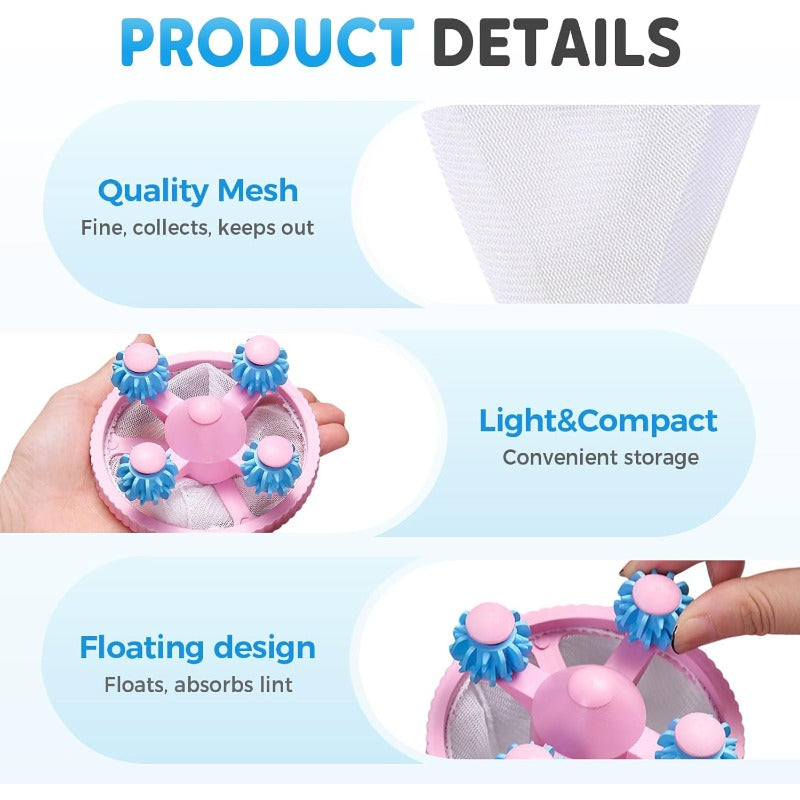 Convenient Laundry Lint Trap