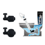 Pneumatic Drain Blaster Tool with Multiple Attachments for Toilets, Sinks & Tubs – Air-Powered Unclogger Kit for Home Plumbing Maintenance