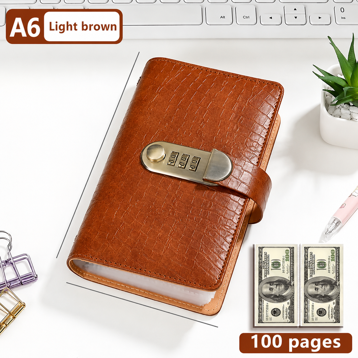 100-Pocket Currency Collectors Wallet