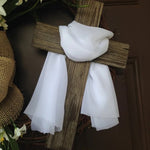 GRACEBLOOM – Decorative Wreath and Cross for Tranquil Spaces