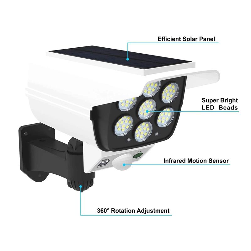 Bright Outdoor Motion Sensor Security Light