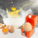 Compact Egg White Yolk Divider Tool with Ergonomic Grip for Baking and Cooking Kitchen Gadget