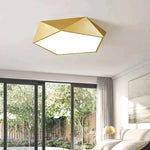 Dimmable LED Ceiling Light Fixture with Remote Control – Modern Flush Mount Design for Bedroom, Living Room & Kitchen
