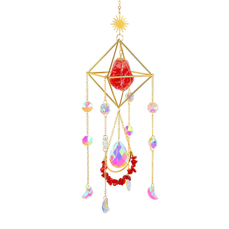 Colorful Gravel Decorative Pendant