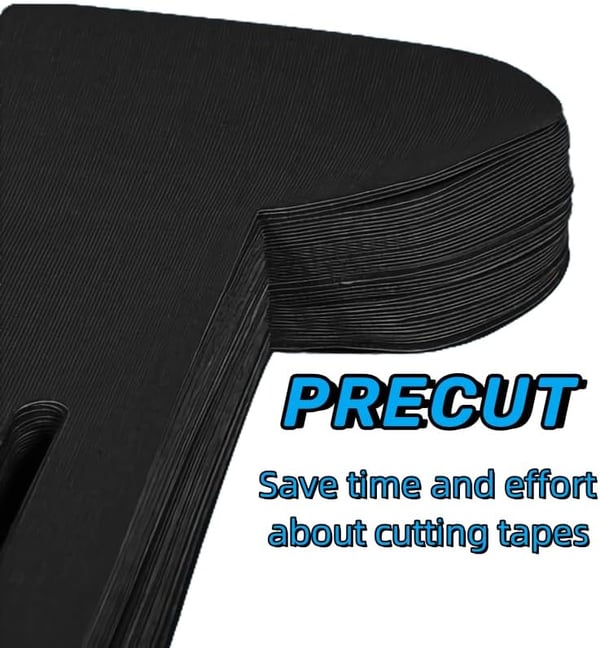 Pre-Cut Kinesiology Tape for Knee Support – 150% Stretch Cotton Athletic Tape & Stability During Sports & Daily Activity