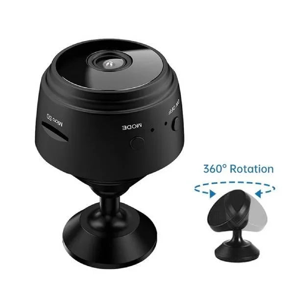 Wireless Backup Camera 720P HD Night Vision Motion Detection for RV Trailer Camper | Magnetic Mount 360° Rotation