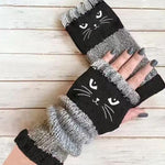 Cozy Kitty Winter Gloves
