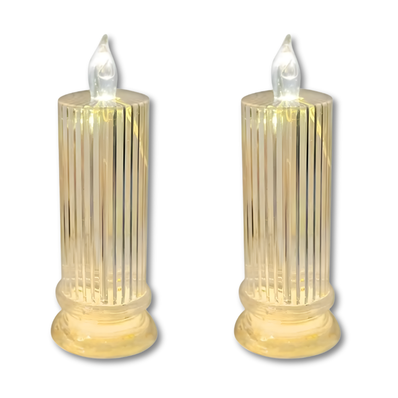 Shiny String Candles