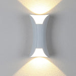 Outdoor Wall Lamp Curved Mounted LED
