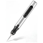 USB Rechargeable Precision Engraving Pen Tool with Adjustable Speed 5000-18000 RPM for Metal Glass Wood Jewelry DIY Craft Projects Quiet