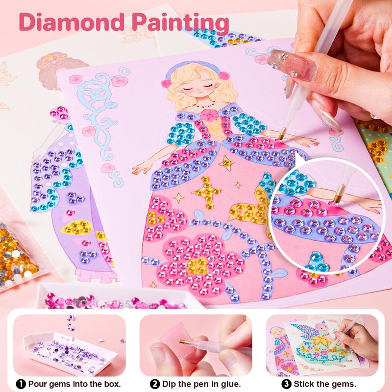 Colorful Kids Art & Beauty Activity Book
