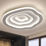 LED Ceiling Light Flush Mount 16"/20"/24" Round White Acrylic Low-Profile Fixture Warm & Cool White for Bedroom Kitchen Living Room Hallway