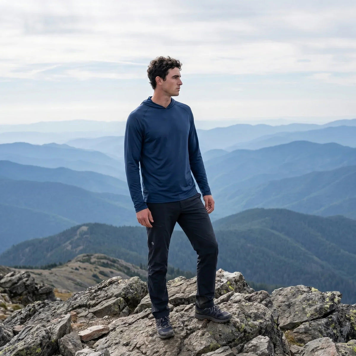 Men's UPF 50+ Sun Hoodie