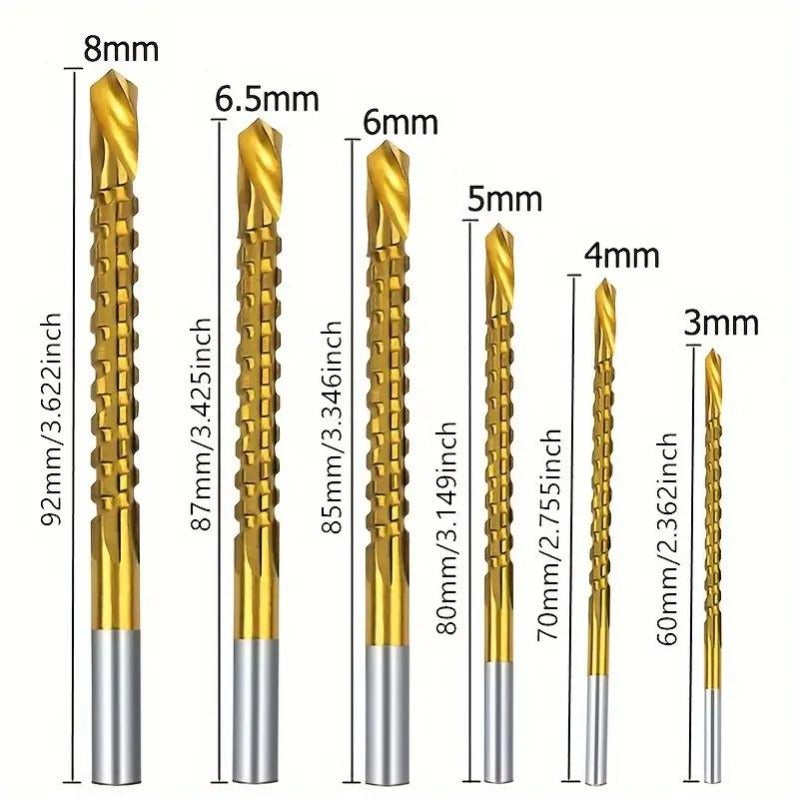 Durable Metal Drill Bit Set
