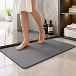 Ultra-Absorbent Quick-Dry Diatomite Bath Mat (Non-Slip Base)